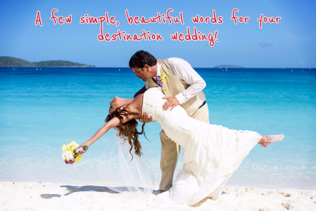 Destination Wedding Ceremony Script