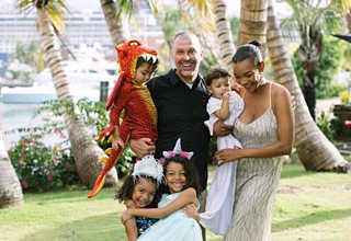 Island Mike and Family in St. Thomas, Virgin Islands